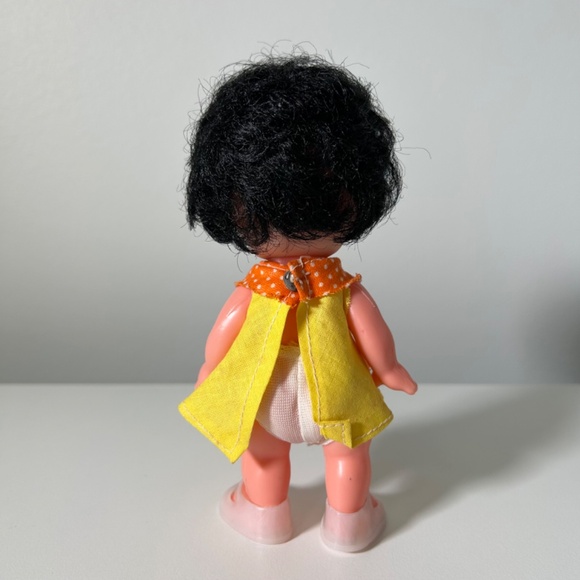 Vintage 60s 70s Moody Doll Vinyl Head Plastic Body Made in Hong Kong (18B) - Picture 3 of 8